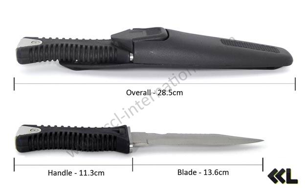 Diving Knife DK-04 dimension