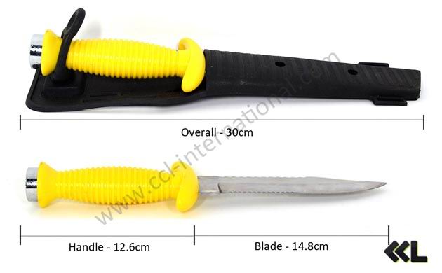 Diving Knife DK-05 dimension