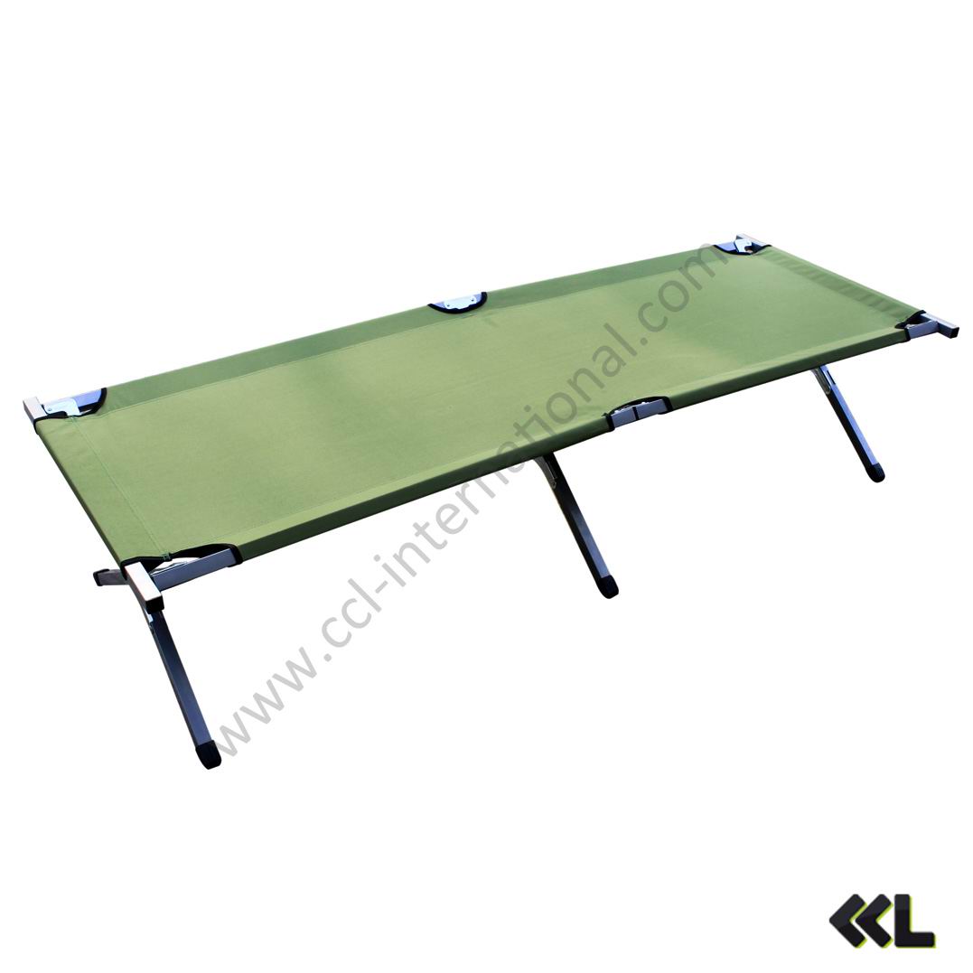 military camp bed