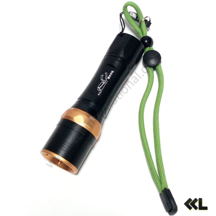 IPX8 Diving Flashlight Torch Magnetic Control DF-01-2